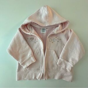 New Look Light Pink Kids Hoodie Quebec 18M